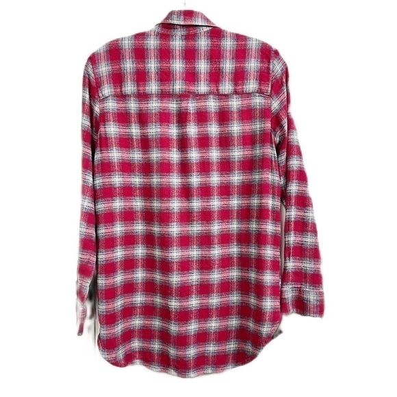 Madewell | Ex-Boyfriend Shirt in Fairfax Plaid Size Small - Picture 3 of 5